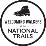 National Trails Welcoming Walkers Logo