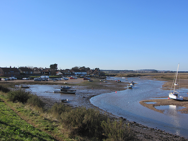 The creeks on the Norfolk Coast Path