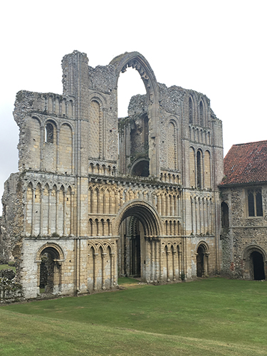 Castle Acre Priory west arch
