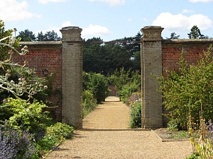Holkham Hall walled garden