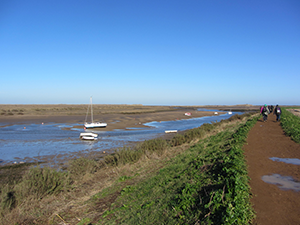 The Norfolk Coast Path walking trail