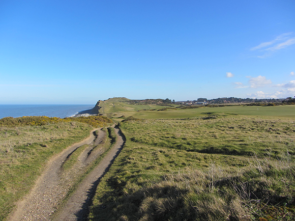Norfolk Coast Path towards Sheringham Norfolk Coast Path towards Sheringham
