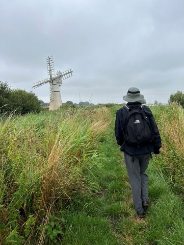 Thurne windmill on the Weaver's Way