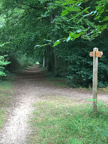 Peddars Way small sign 600